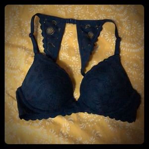 Aerie Navy Blue Push-up Bra - 32B